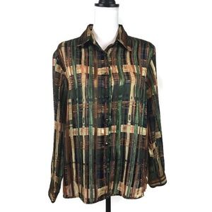 Yves St Clair Shirt Size 14